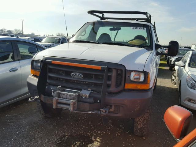 1FTNF21L7XEA98773 - 1999 FORD F250 SUPER WHITE photo 2