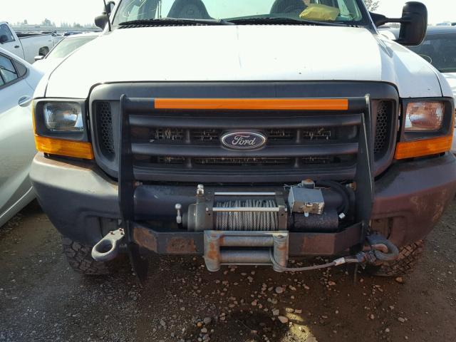 1FTNF21L7XEA98773 - 1999 FORD F250 SUPER WHITE photo 9