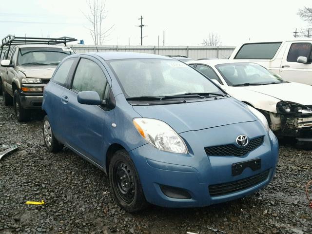 JTDJT903695255388 - 2009 TOYOTA YARIS BLUE photo 1