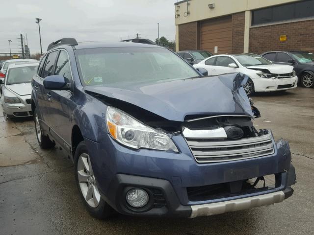 4S4BRCMC0E3264244 - 2014 SUBARU OUTBACK 2. BLUE photo 1