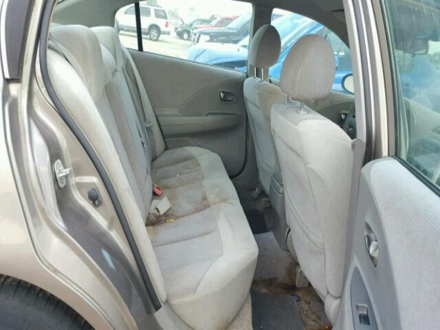 1N4AL11D24C185231 - 2004 NISSAN ALTIMA BAS BEIGE photo 6