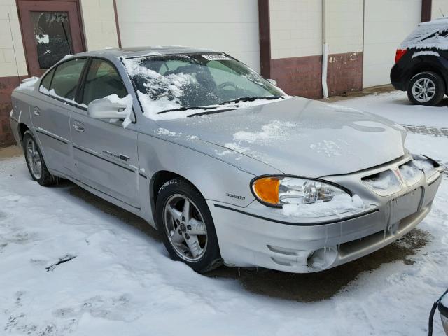 1G2NW52E61C157692 - 2001 PONTIAC GRAND AM G SILVER photo 1