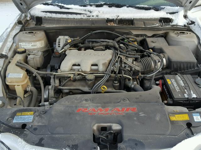 1G2NW52E61C157692 - 2001 PONTIAC GRAND AM G SILVER photo 7