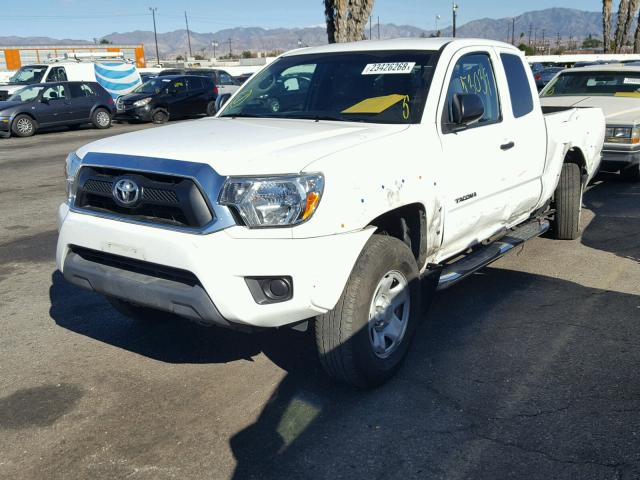 5TFTX4GN7FX050251 - 2015 TOYOTA TACOMA PRE WHITE photo 2