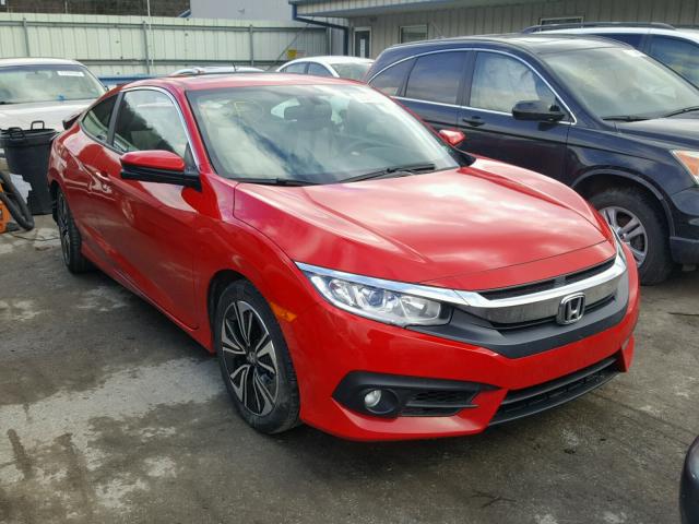 2HGFC3B72HH354317 - 2017 HONDA CIVIC EXL RED photo 1