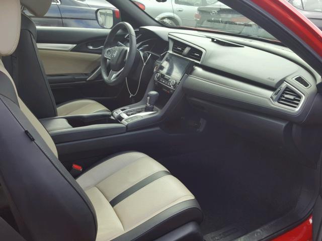 2HGFC3B72HH354317 - 2017 HONDA CIVIC EXL RED photo 5