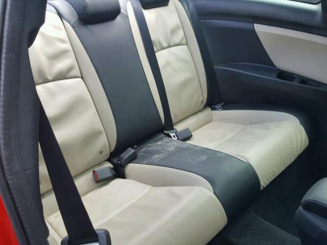 2HGFC3B72HH354317 - 2017 HONDA CIVIC EXL RED photo 6