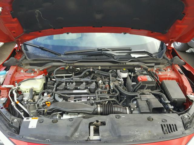 2HGFC3B72HH354317 - 2017 HONDA CIVIC EXL RED photo 7