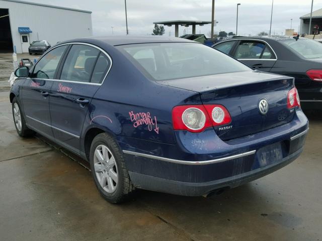 WVWAK73C96P084509 - 2006 VOLKSWAGEN PASSAT 2.0 BLUE photo 3