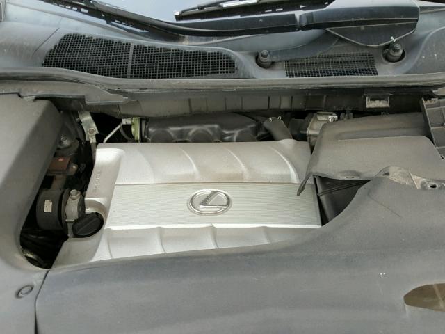 2T2BK1BA6AC040889 - 2010 LEXUS RX 350 BLACK photo 7