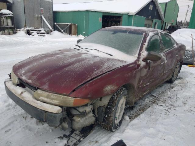 1G3NK52F22C240974 - 2002 OLDSMOBILE ALERO GX RED photo 2