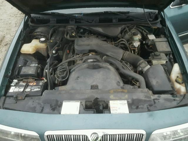 2MELM75W3SX651150 - 1995 MERCURY GRAND MARQ GREEN photo 7