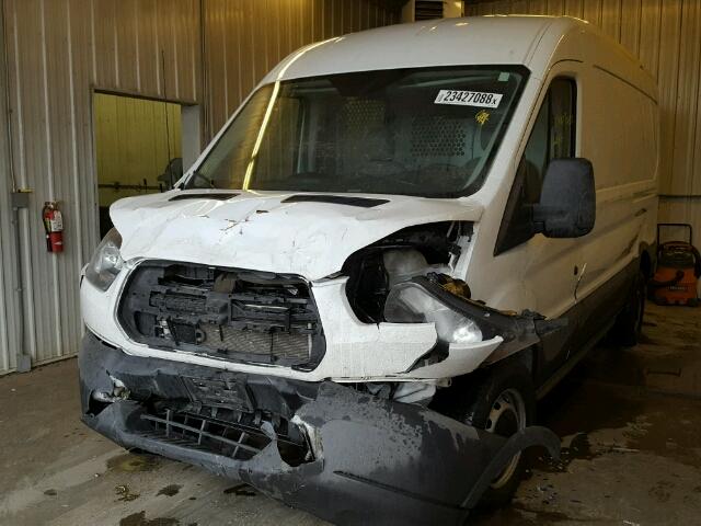 1FTNR2CM3FKA23193 - 2015 FORD TRANSIT T- WHITE photo 2