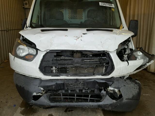 1FTNR2CM3FKA23193 - 2015 FORD TRANSIT T- WHITE photo 9