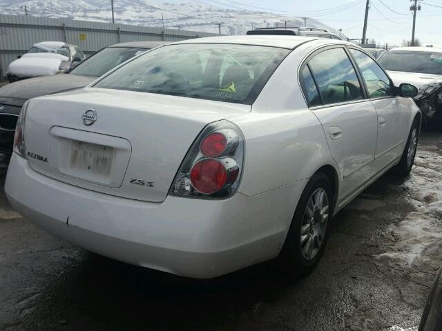 1N4AL11D16C192965 - 2006 NISSAN ALTIMA S WHITE photo 4