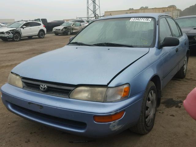 1NXAE09B3SZ301606 - 1995 TOYOTA COROLLA LE BLUE photo 2