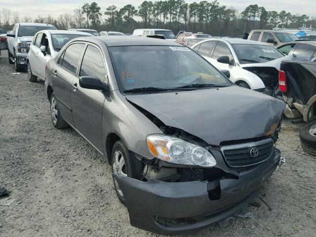 1NXBR32E97Z768082 - 2007 TOYOTA COROLLA CE GRAY photo 1