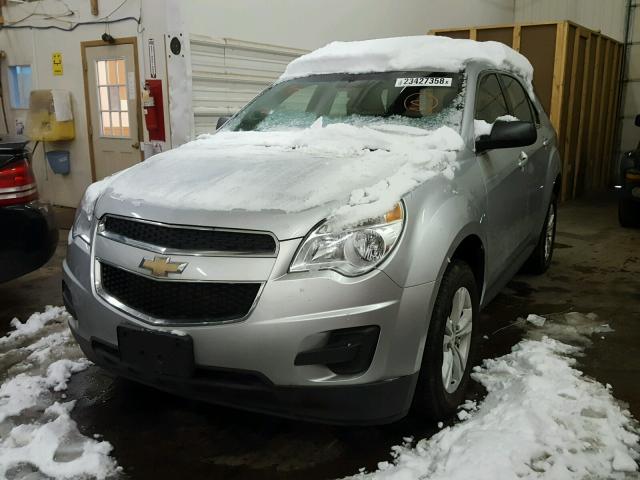 2GNALBEK0D6364005 - 2013 CHEVROLET EQUINOX LS SILVER photo 2