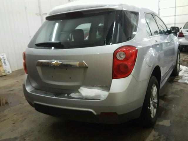 2GNALBEK0D6364005 - 2013 CHEVROLET EQUINOX LS SILVER photo 4