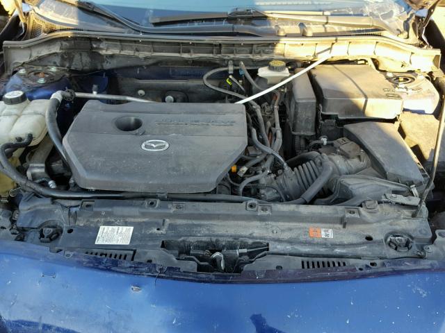 JM1BL1L58C1577094 - 2012 MAZDA 3 S BLUE photo 7