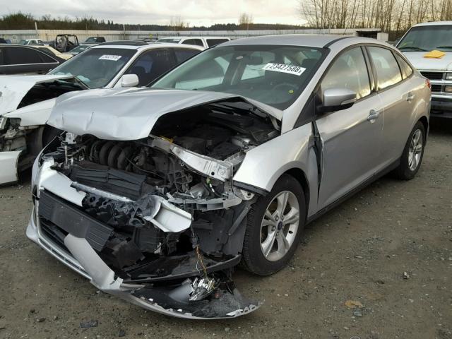 1FADP3F25EL302726 - 2014 FORD FOCUS SE SILVER photo 2