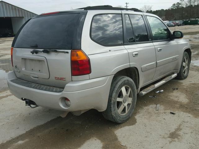 1GKDT13S842181374 - 2004 GMC ENVOY SILVER photo 4