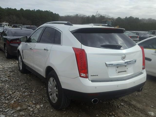 3GYFNAEY8AS599153 - 2010 CADILLAC SRX LUXURY WHITE photo 3