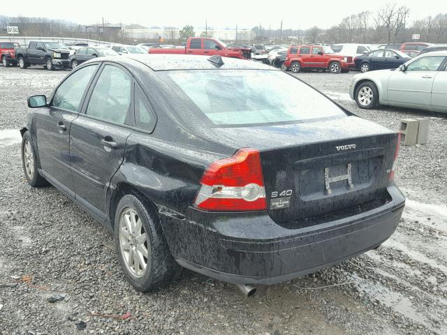 YV1MS682362194972 - 2006 VOLVO S40 T5 BLACK photo 3