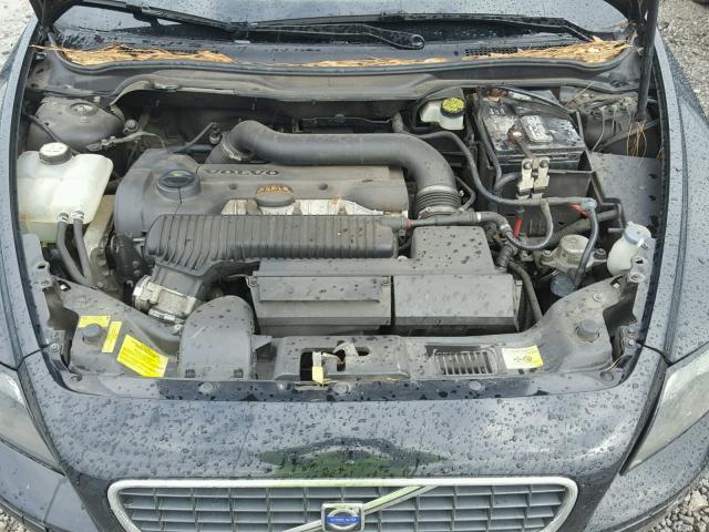 YV1MS682362194972 - 2006 VOLVO S40 T5 BLACK photo 7