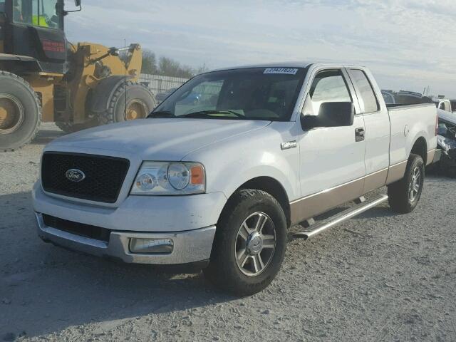 1FTRX12W75NB47985 - 2005 FORD F150 WHITE photo 2