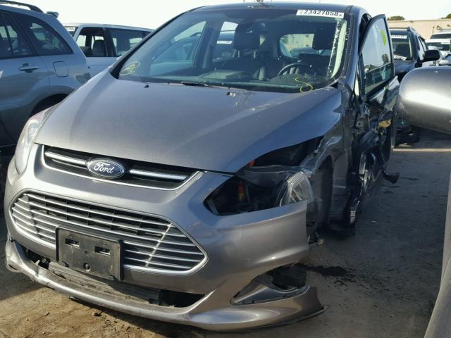 1FADP5BU9DL555050 - 2013 FORD C-MAX SEL GRAY photo 2