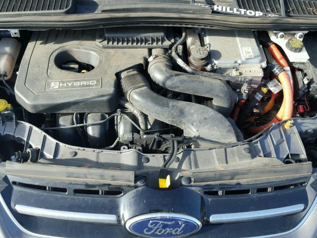 1FADP5BU9DL555050 - 2013 FORD C-MAX SEL GRAY photo 7