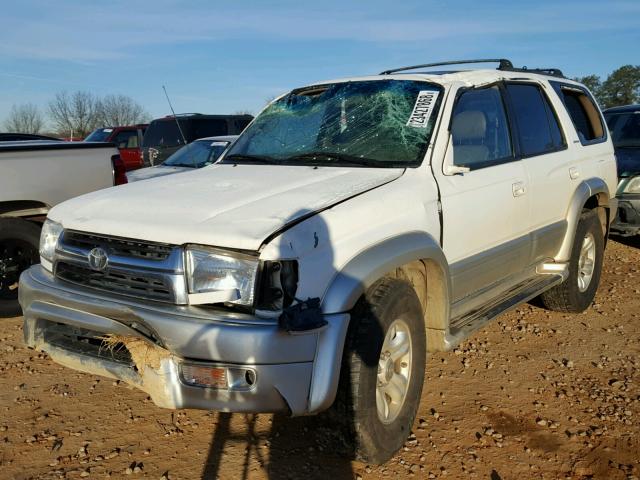 JT3GN87R210193342 - 2001 TOYOTA 4RUNNER LI WHITE photo 2