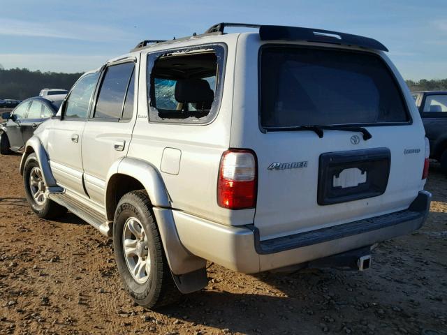 JT3GN87R210193342 - 2001 TOYOTA 4RUNNER LI WHITE photo 3