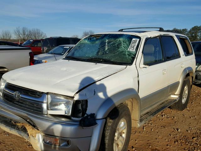 JT3GN87R210193342 - 2001 TOYOTA 4RUNNER LI WHITE photo 9