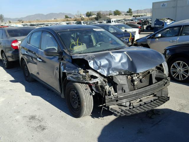 3N1AB7AP3DL615799 - 2013 NISSAN SENTRA S BLUE photo 1