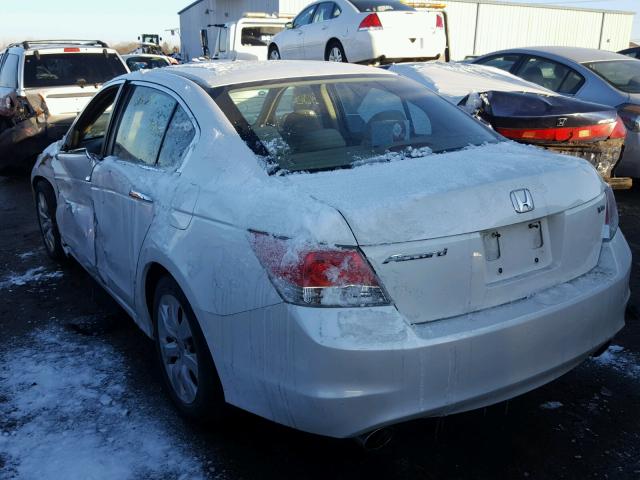 5KBCP3F7XAB009985 - 2010 HONDA ACCORD EX WHITE photo 3