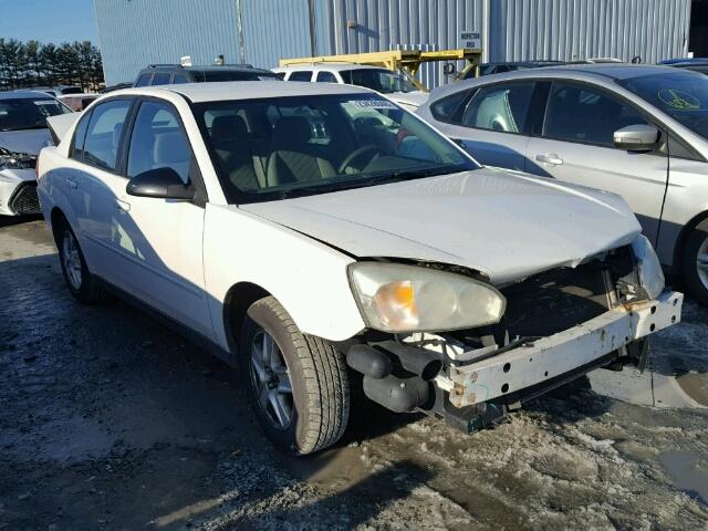 1G1ZT52845F170292 - 2005 CHEVROLET MALIBU LS WHITE photo 1