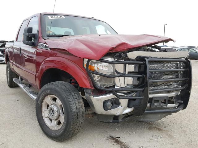 1FT7W2B69GEB76021 - 2016 FORD F250 SUPER RED photo 1