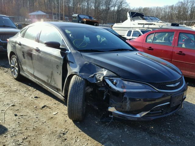 1C3CCCCB6FN520609 - 2015 CHRYSLER 200 C BLACK photo 1