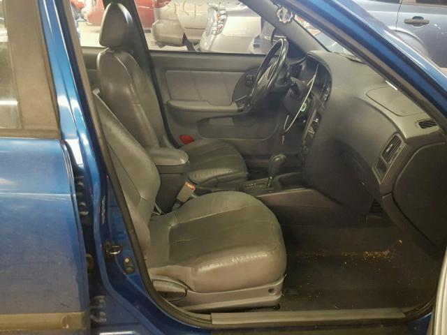 KMHDN56D76U187762 - 2006 HYUNDAI ELANTRA GL BLUE photo 5