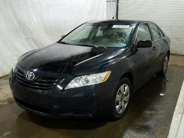 4T4BE46KX9R066380 - 2009 TOYOTA CAMRY BASE BLACK photo 2