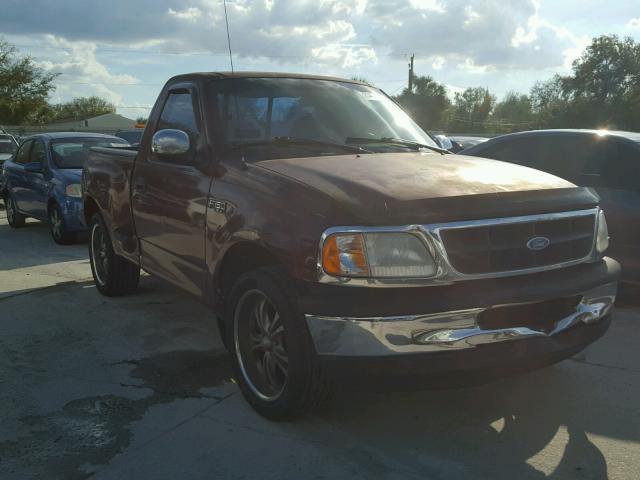 1FTDF0728VKA55525 - 1997 FORD F150 MAROON photo 1