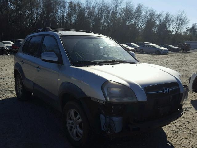 KM8JN12D98U863150 - 2008 HYUNDAI TUCSON SE SILVER photo 1