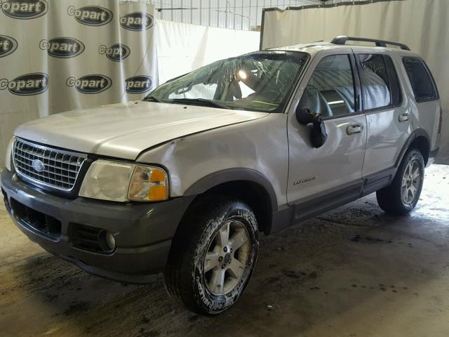 1FMDU73KX4ZA28638 - 2004 FORD EXPLORER X SILVER photo 2