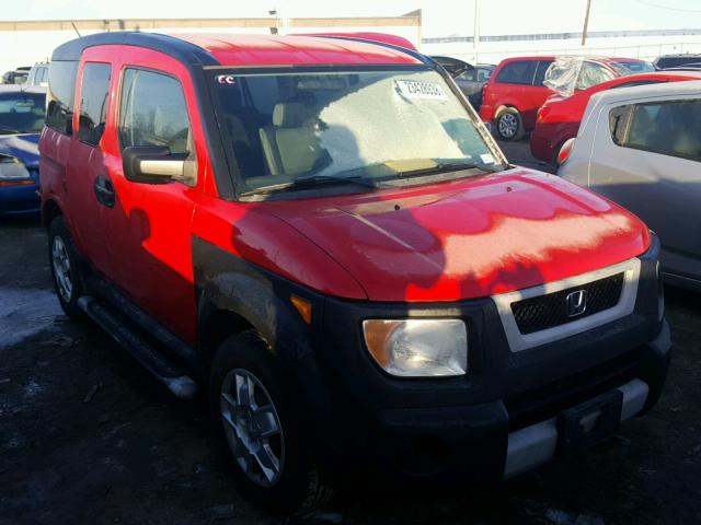 5J6YH28356L019599 - 2006 HONDA ELEMENT LX RED photo 1