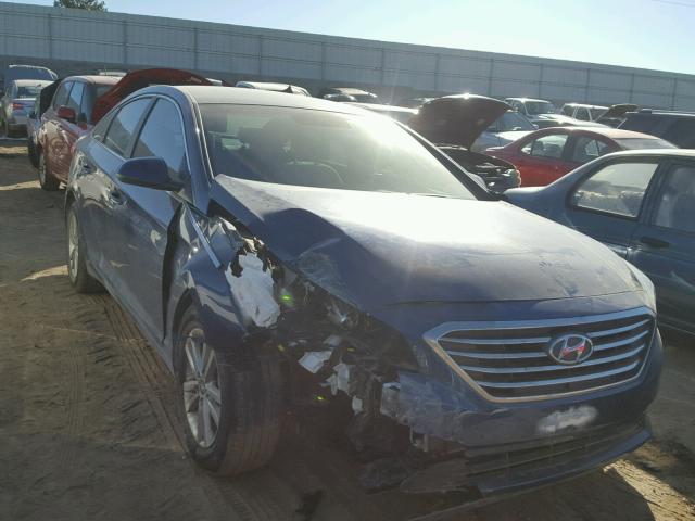 5NPE24AF7HH477081 - 2017 HYUNDAI SONATA SE BLUE photo 1