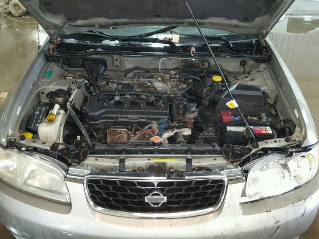 3N1CB51D22L611582 - 2002 NISSAN SENTRA XE GOLD photo 7