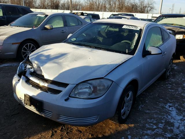 1G1AL18F687310062 - 2008 CHEVROLET COBALT LT SILVER photo 2