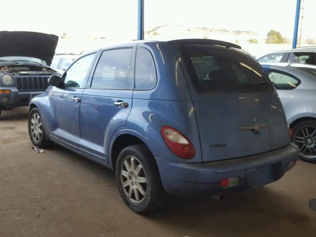 3A8FY68B77T613010 - 2007 CHRYSLER PT CRUISER BLUE photo 3